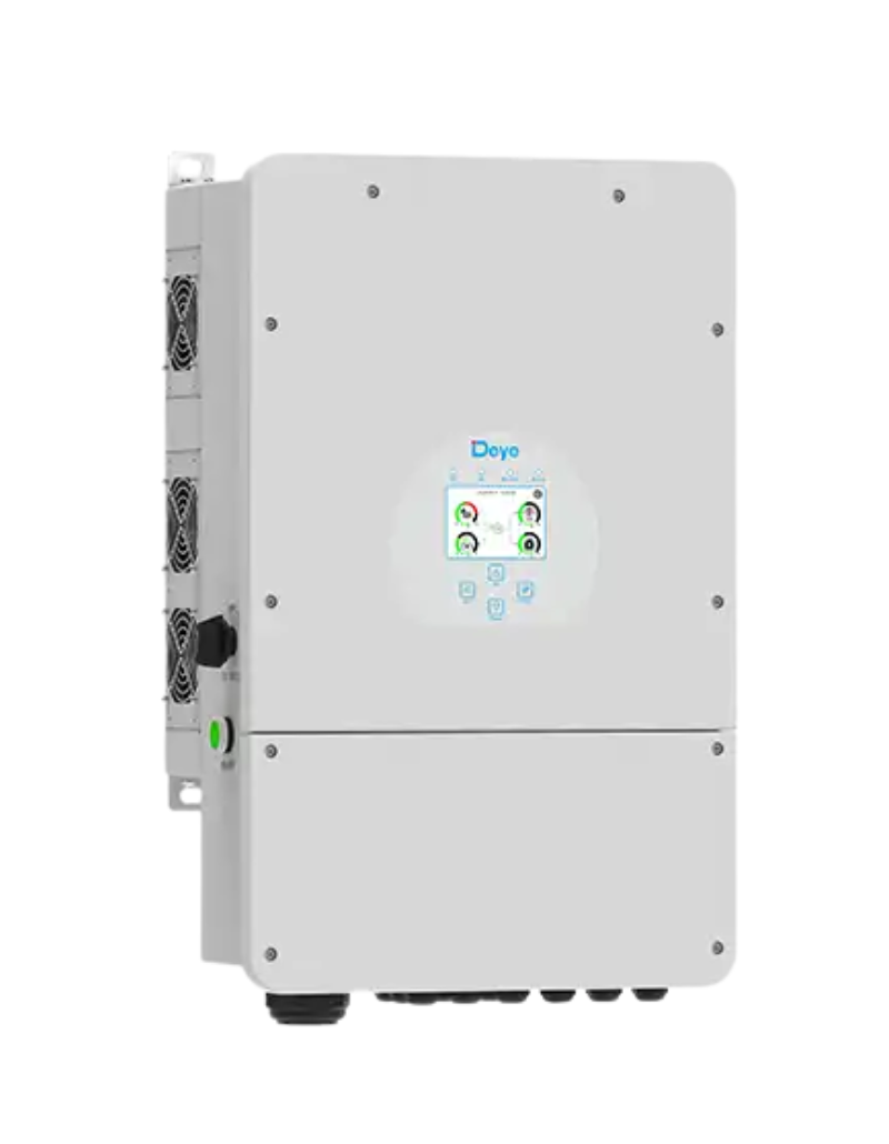 DEYE-SUN-8K-SG01LP1-EU DEYE SUN-12K-SG02LP1-EU-AM3 Μονοφασικό Υβριδικό On/Off-Grid Inverter 12kW με οθόνη LCD (Wifi & CTs) IP65 Low Voltage - Image 1