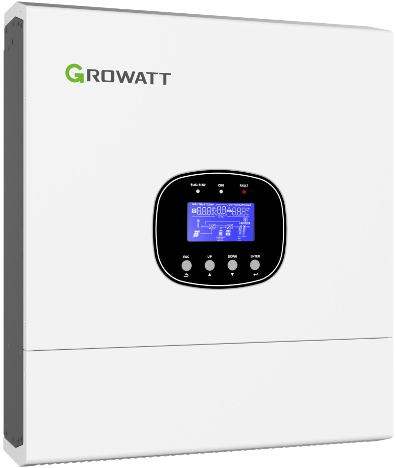 SPE-6000TL-HVM-G2 Μονοφασικός μετατροπέας υβριδικός Growatt / Single-phase hybrid inverter Growatt hybrid inverter SPE 6000TL HVM-G2 - Image 1